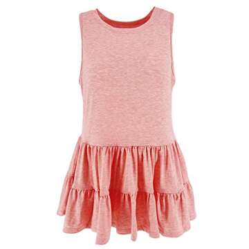 Bingerlily Stylish Flowy Tank Tops for Summer Fun