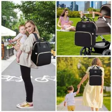 Versatile AFDLLDQM Diaper Bag Backpack for Parents