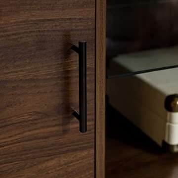 Elegant Walker Edison Saxon TV Stand for 65-inch TVs