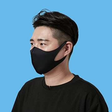 LAPCOS Washable Breathable Face Mask for All