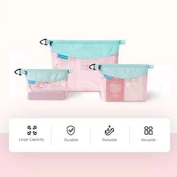 Pack All Zipper Pouch for Travel and Outdoor Use