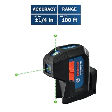 Bosch GPL100-30G Green Laser Level for Precision Alignment