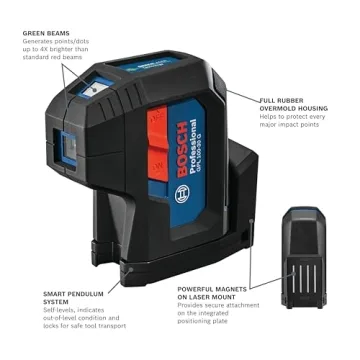 Bosch GPL100-30G Green Laser Level for Precision Alignment