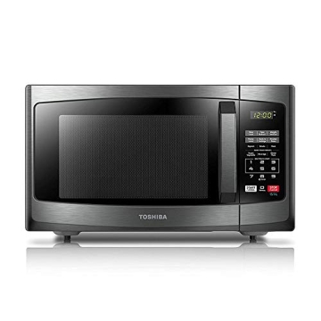 TOSHIBA EM925A5A-BS Microwave with 6 Menus & Eco Mode