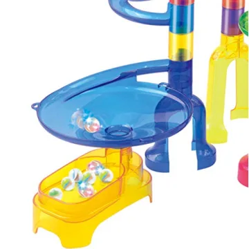 JOYIN 170Pcs Glowing Marble Run STEM Educational Building Toy