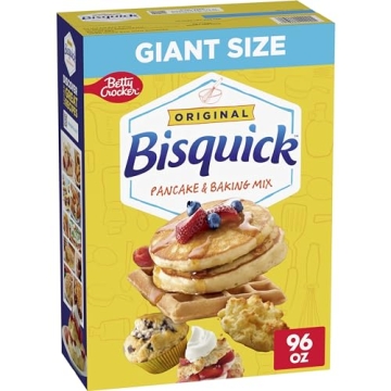 Betty Crocker Bisquick Original Pancake & Baking Mix, 96 oz - Giant Size