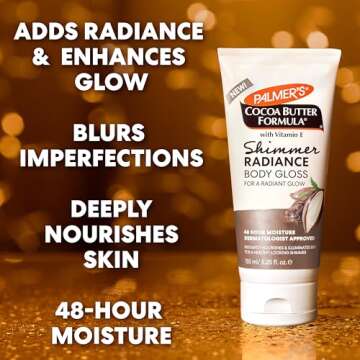 Palmer's Cocoa Butter Shimmer Body Lotion for Glowing Skin