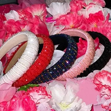 Rhinestone Crystal Diamond Headband for Women and Girls