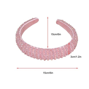 Rhinestone Crystal Diamond Headband for Women and Girls