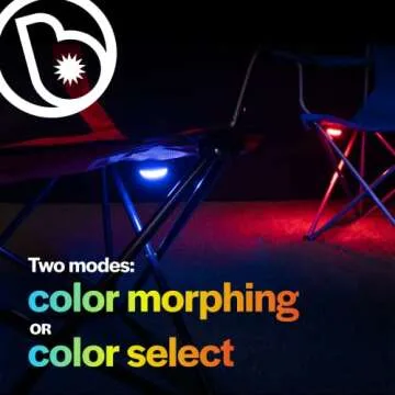 ChairBrightz Colorful LED Lights for Camping and Events