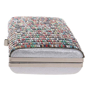 Diamonds Evening Clutch for Women - Stylish Wedding Handbag