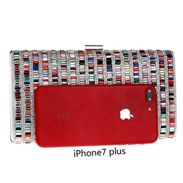 Diamonds Evening Clutch for Women - Stylish Wedding Handbag