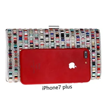 Diamonds Evening Clutch for Women - Stylish Wedding Handbag