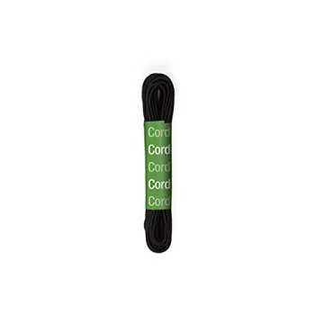 Dritz 9342B Round Cord Elastic, Black, 5-Yard