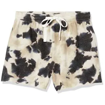 Michaela Fleece Side Slit Short - The Drop Women's Lounge Wear