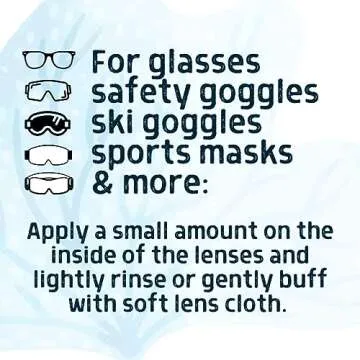 Eco-Friendly Anti-Fog Spray for Swim Goggles and Masks