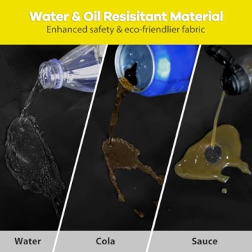 Adjustable Extra Large Bib Aprons with Pockets