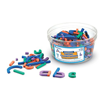 Learning Resources Magnetic Letter and Number Construction Set for Kids