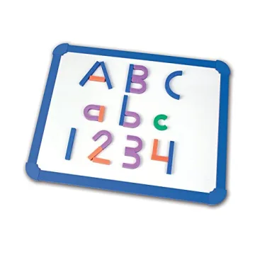 Magnetic Letter and Number Construction Set for Learning