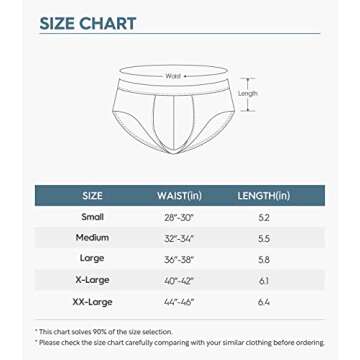 DAVID ARCHY Men's Underwear Bamboo Rayon Breathable Lightweight Basic Pouch Briefs no Fly in 4 Pack(XL,Black)