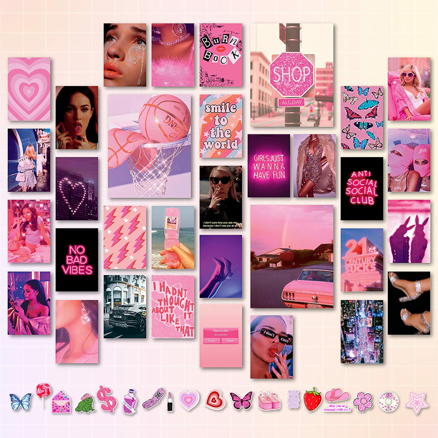 Y2K Room Decor - Trendy Posters & Wall Collage Kits