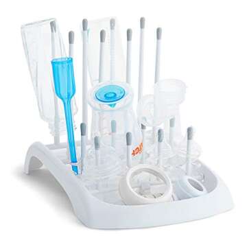 Munchkin Fold Baby Bottle Drying Rack for Easy Use