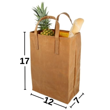World's Strongest Organic Cotton Grocery Bag, Eco-Friendly, Durable