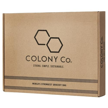 World's Strongest Organic Cotton Grocery Bag, Eco-Friendly, Durable