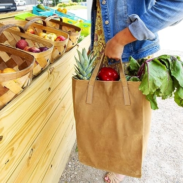 World's Strongest Organic Cotton Grocery Bag, Eco-Friendly, Durable