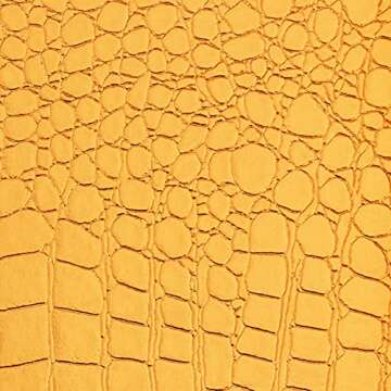 American Atelier Alligator Rectangle Serving Tray with Handles, 14" x 19" x 3", gold