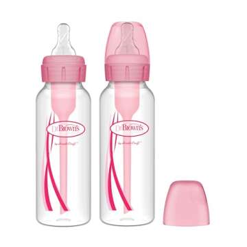 Dr. Brown's Anti-Colic Baby Bottles - Comfy Feeding for Infants
