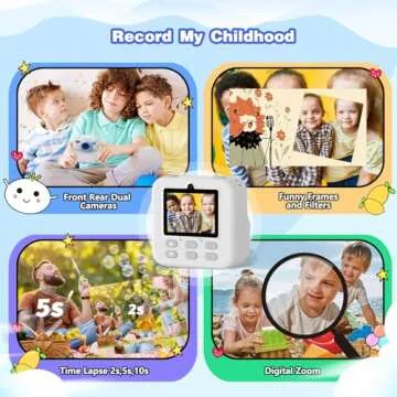masterbee Kid Instant Print Camera Perfect for Kids