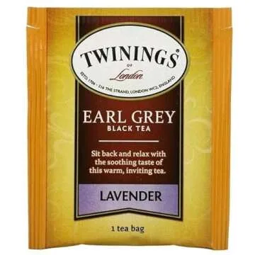 Twinings Earl Grey Lavender Tea - 20 Count Pack (6)