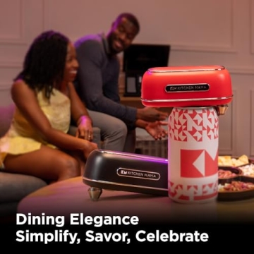 Kitchen Mama Orbit One Electric Can Opener for Easy Cooking