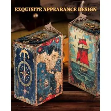 DIY Pirate Book Nook Kit - 3D Wooden Puzzle Adventure