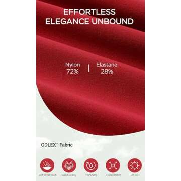 ODODOS Women's High Waisted Full Length Yoga Leggings