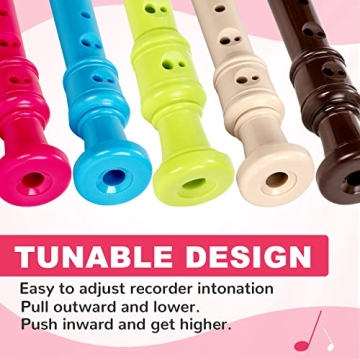 Soprano Recorder for Kids - German Fingering Flute