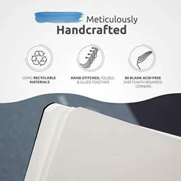 B6 Small Sketchbook for Drawing - Durable & Eco-Friendly