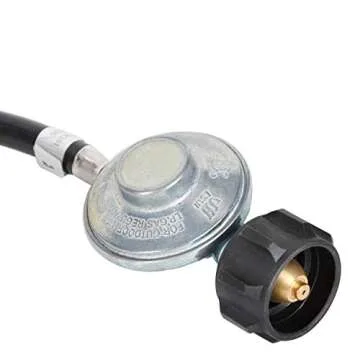 12 FT Propane Hose & Regulator for Big Buddy Heater