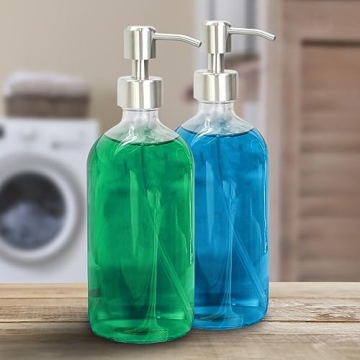 Stylish 16 Oz Glass Dispensing Bottles for Gifts
