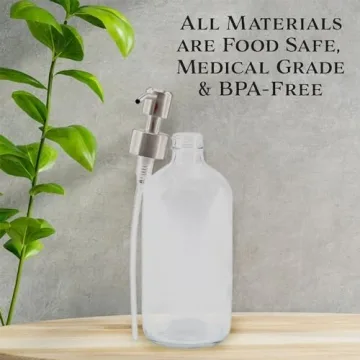 Stylish 16 Oz Glass Dispensing Bottles for Gifts