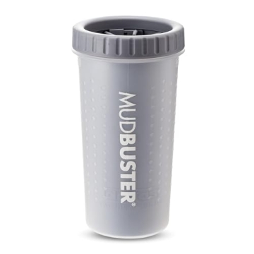 Dexas MudBuster Portable Dog Paw Cleaner - Easy, Efficient Cleaning for Large Pets
