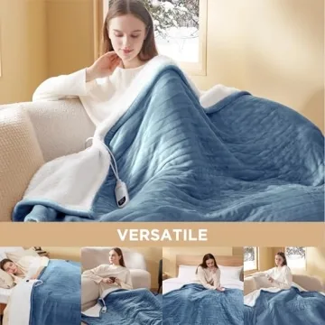 Bedsure Heated Throw Blanket - Ultimate Warmth & Comfort