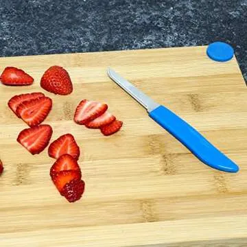 Chef Craft Select Paring Knife Set - 4 Piece Assorted Color Knives