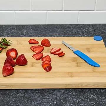 Chef Craft Select Paring Knife Set - 4 Piece Assorted Color Knives