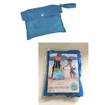 AnHuaBeach Tote Bag Sand Away Kids Toddler Toys Bags, Beach Towel, Clothes,All Mesh Swimming Clothes Beach Balls Towel (Swim, Toys, Boating. Etc.)- XL Size- Stay Away from Sand and Water