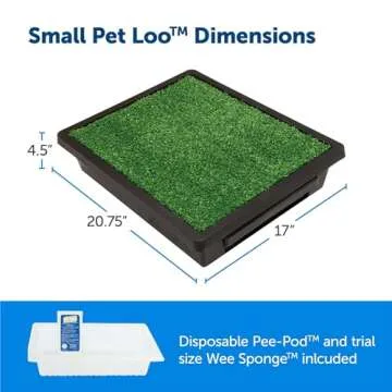 PetSafe Medium Portable Dog Potty for Indoor Training