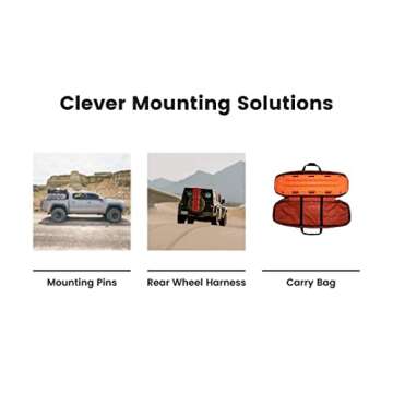 MAXTRAX MKII Safety Orange Vehicle Recovery Board