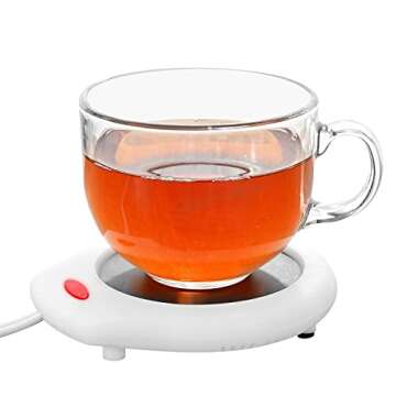 ASAWASA Coffee Mug Warmer for Warm Drinks and Scents