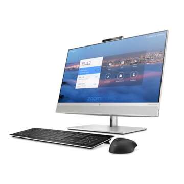 HP EliteOne 800 G6 All-in-One Desktop Computer PC, 23.8" FHD (1920 x 1080) IPS Display, 10th Gen Hex...